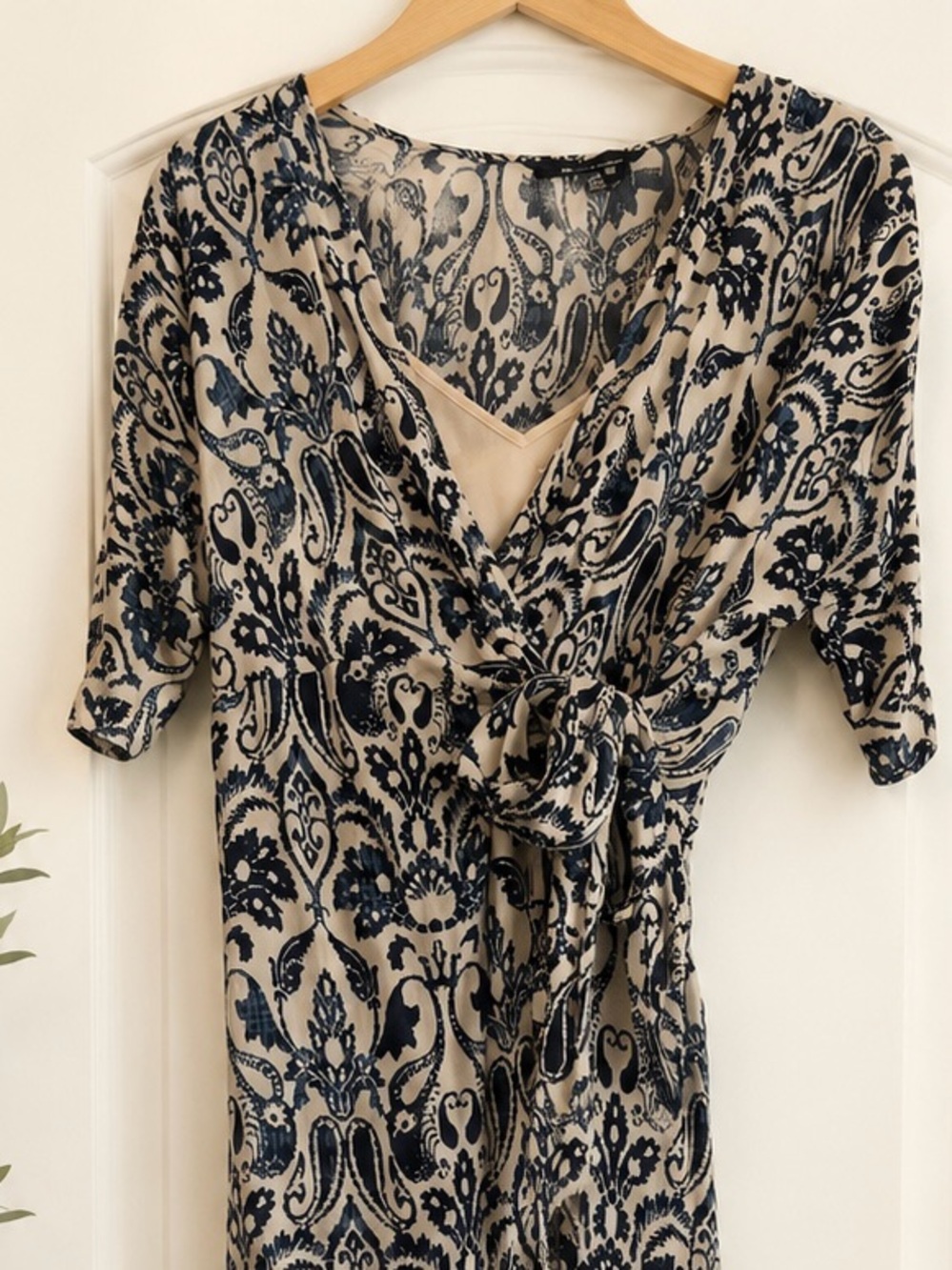 White House Black Market wrap dress